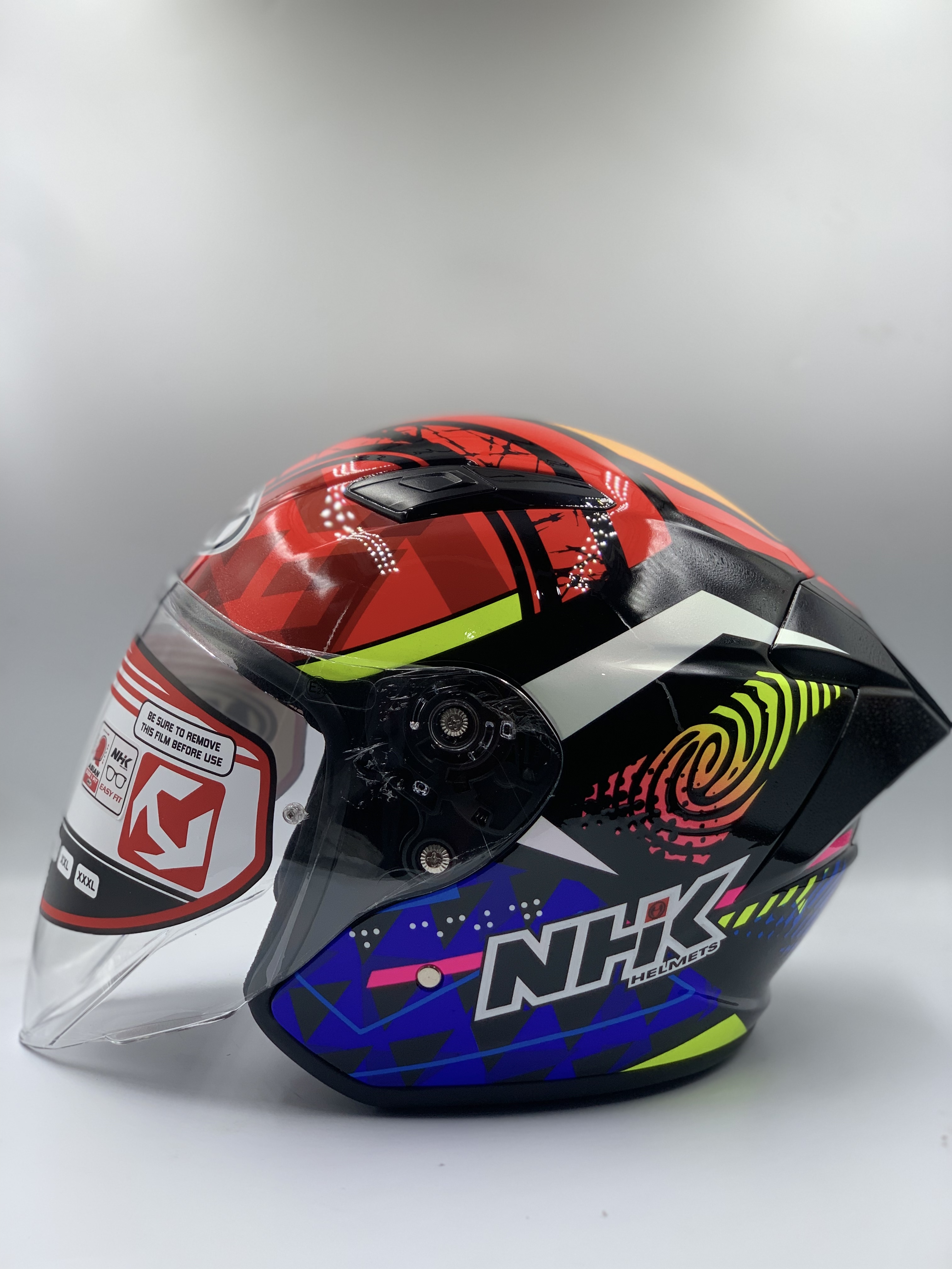 NHK Helmet S1GP Mark Gracia Black Glossy  (ECE 22.06)